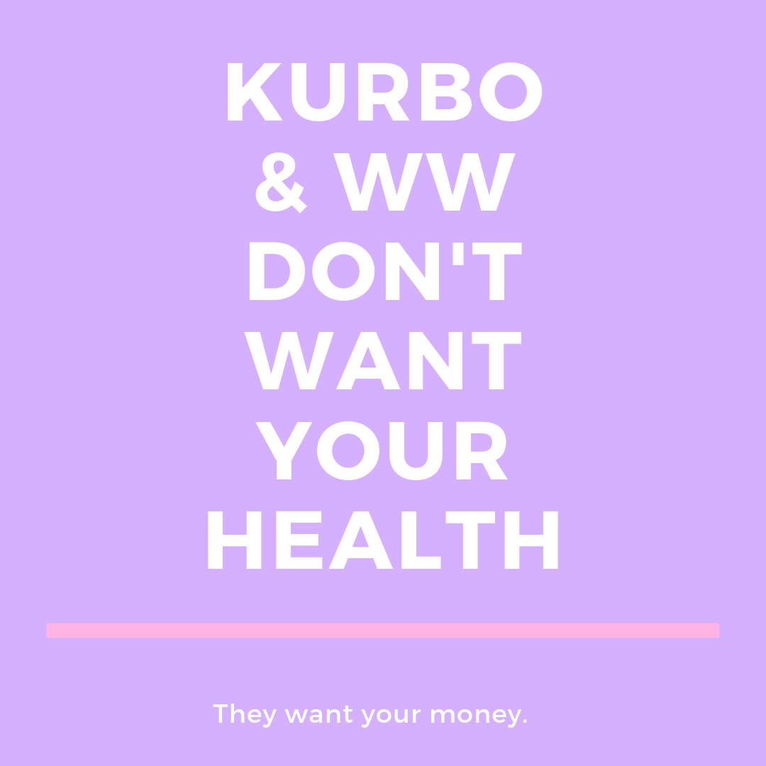 Kurbo & WW want your money