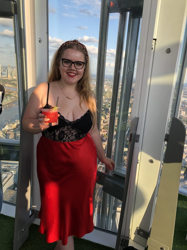Florence Grace at The Shard