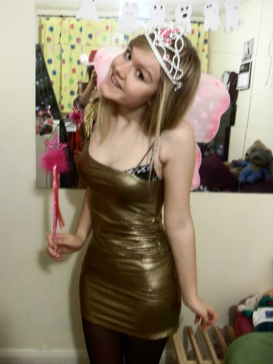 Florence Grace in fancy dress fairy princess