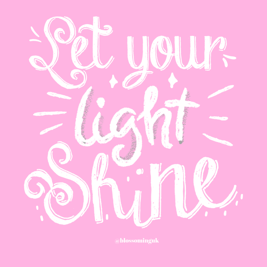 Let your light shine quote