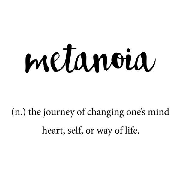 Metanoia meaning
