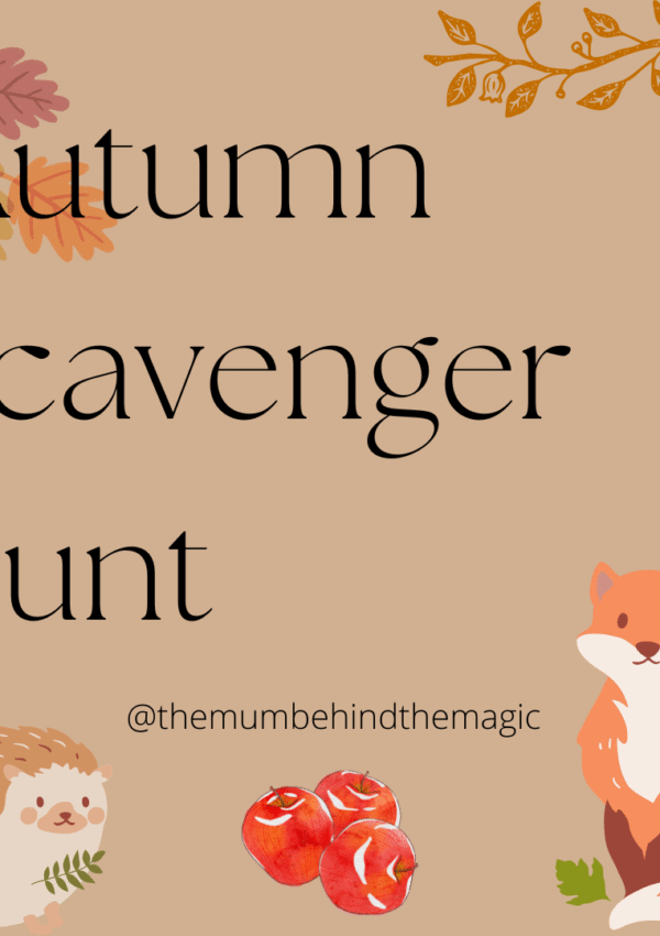 Autumn scavenger hunt!